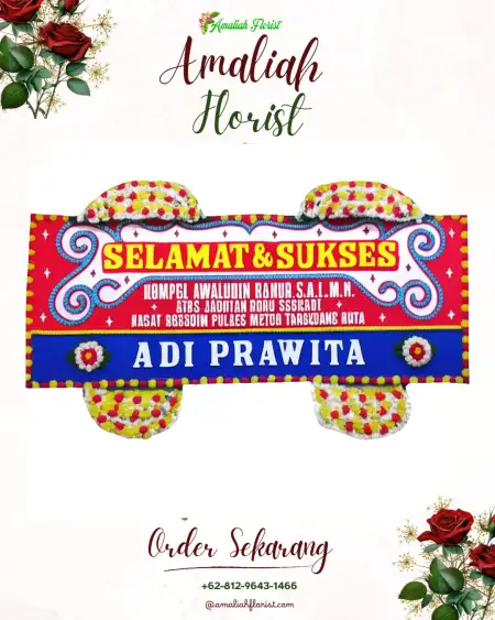 Papan Bunga Ucapan Selamat Jekani